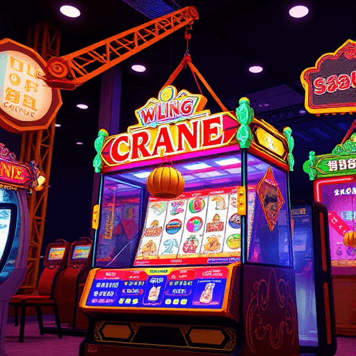 Crane Machine in Action